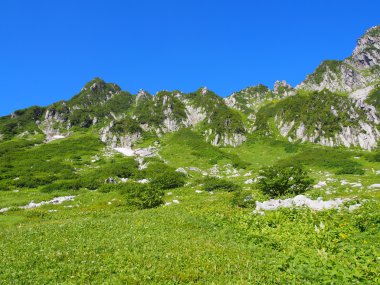 senjojiki cirque nagano içinde mount kisokoma Japonya