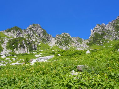 senjojiki cirque nagano içinde mount kisokoma Japonya