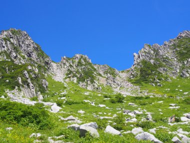 senjojiki cirque nagano içinde mount kisokoma Japonya