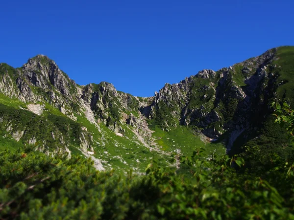 Senjojiki Cirque no Monte Kisokoma em Nagano, Japão — Fotografia de Stock