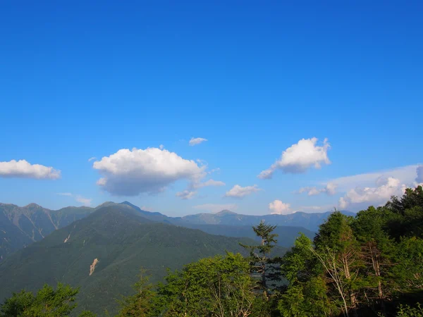 Shirabiso Highland à Iida, Nagano du Sud, Japon — Photo