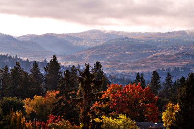 mountians sabahın erken saatlerinde