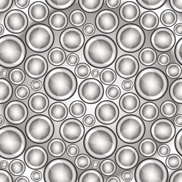 Cercles scintillants motif sans couture . — Image vectorielle