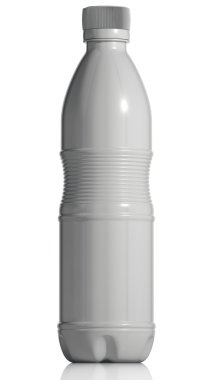 plastik şişe izole.