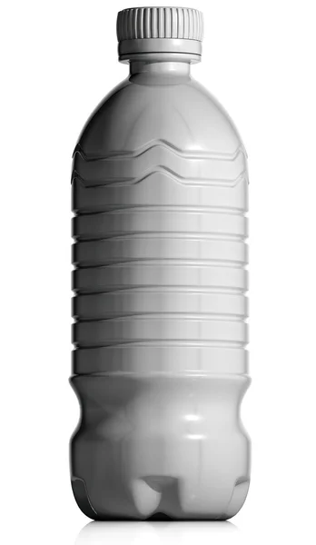 White plastic bottle. — Stock Photo, Image