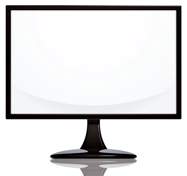 Monitor de computador . — Vetor de Stock