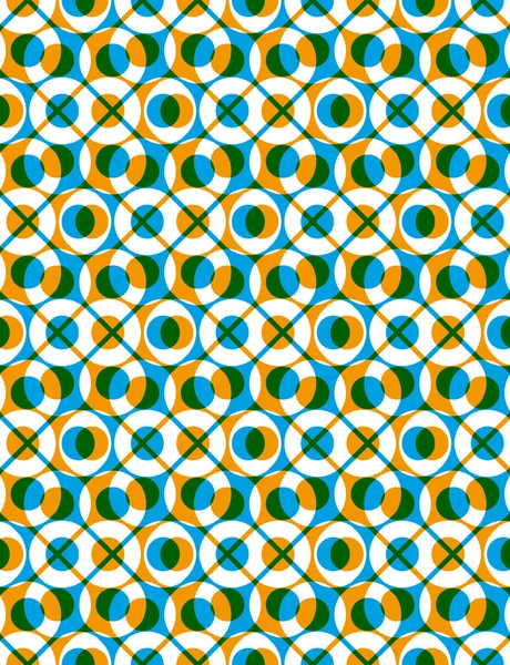 抽象的な幾何学的な背景、シームレスなパターン ベクトルれたら — ストックベクタ