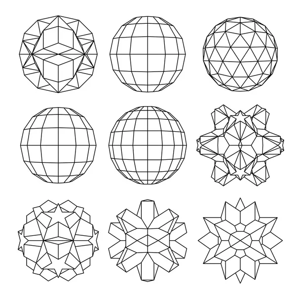 幾何学図形 模様ストックベクター ロイヤリティフリー幾何学図形 模様イラスト Depositphotos
