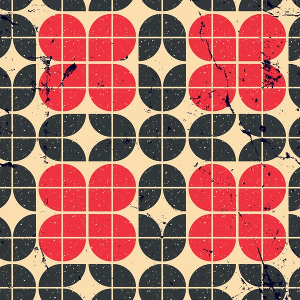 Bunte ornamentale zerfledderte Textil geometrische nahtlose Muster, — Stockvektor