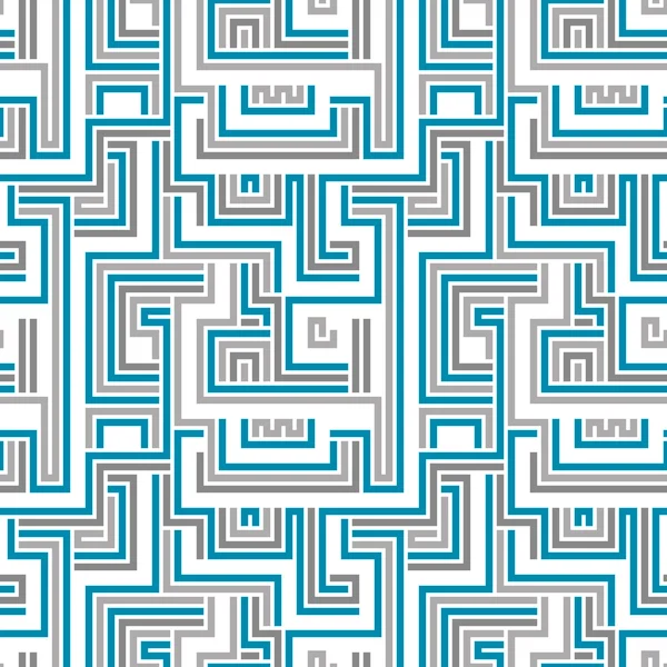 Maze seamless pattern. — Stock Vector