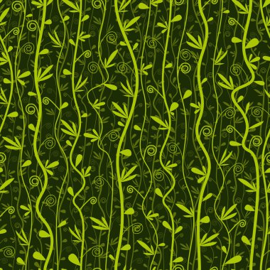 Çiçeksiz desen, vektör arkaplan.