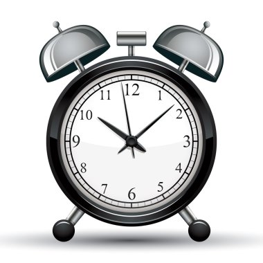 Alarm saat vektör çizimi.