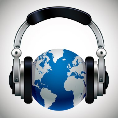 Dünya kulaklıklar.