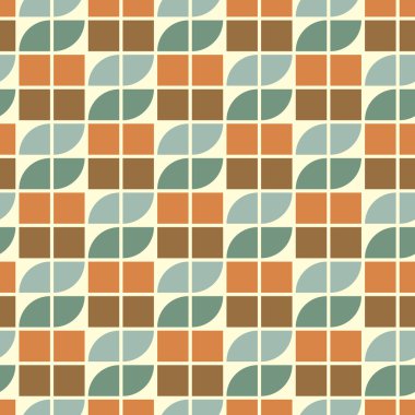 geometrik vintage seamless modeli.