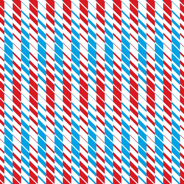 Red and blue lines seamless pattern, geometric simple vector bac — Stock Vector