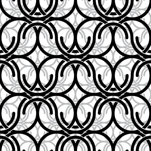 Monochrome vintage style mesh seamless pattern. — Stock Vector