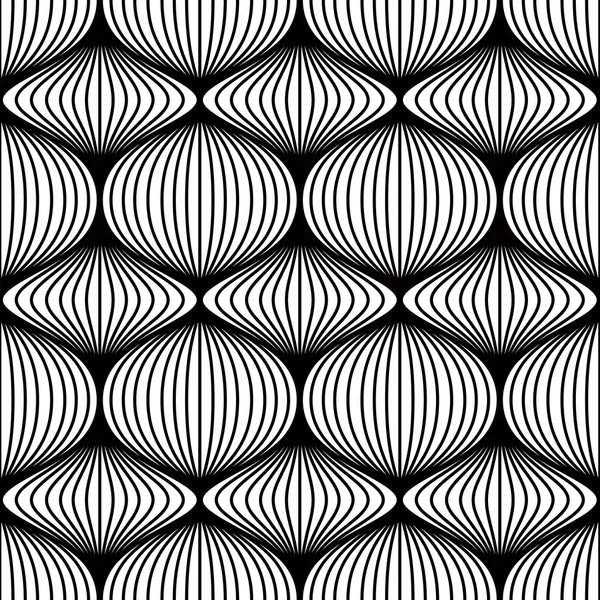 Fodrad bollar seamless mönster. — Stock vektor