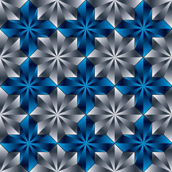 Vintage azulejos sin costura de fondo, patrón sin costuras, vector . — Archivo Imágenes Vectoriales