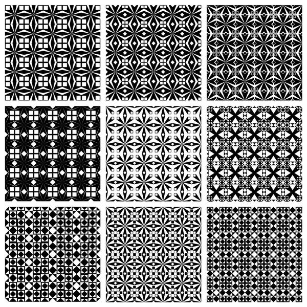 kesintisiz geometrik desenleri kümesi.