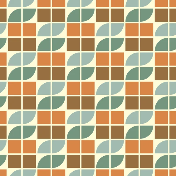 Geometric vintage seamless pattern. — Stock Vector