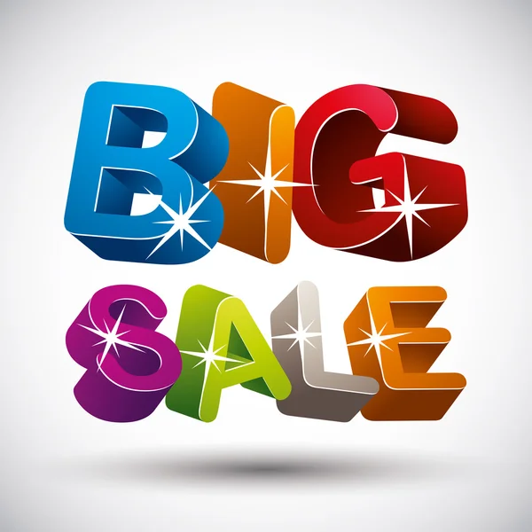 Big sale. — Stock Vector