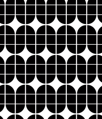 Vintage sorunsuz arka planda, tek renkli vektör desen döşer.