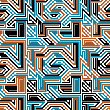 soyut devre kartı seamless modeli.