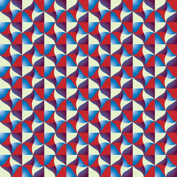 Optical tiles seamless pattern. — Stock Vector