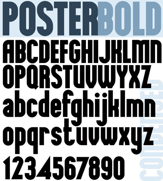 Шрифт в стиле Bold Classic
.