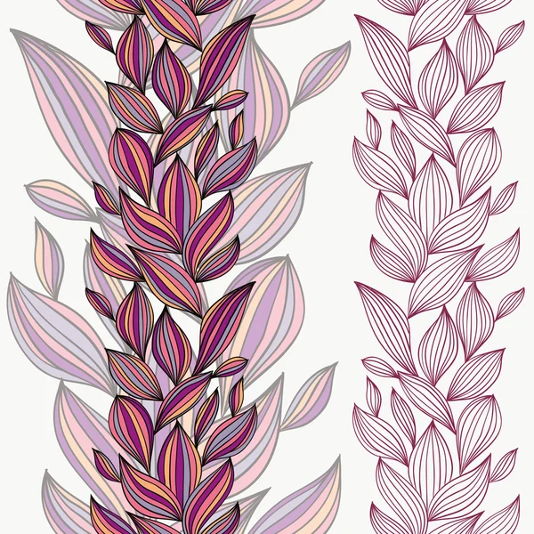 Hermoso patrón floral sin costura. — Vector de stock