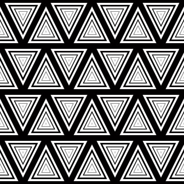 kesintisiz geometrik siyah ve beyaz çizgili arka plan, basit ve