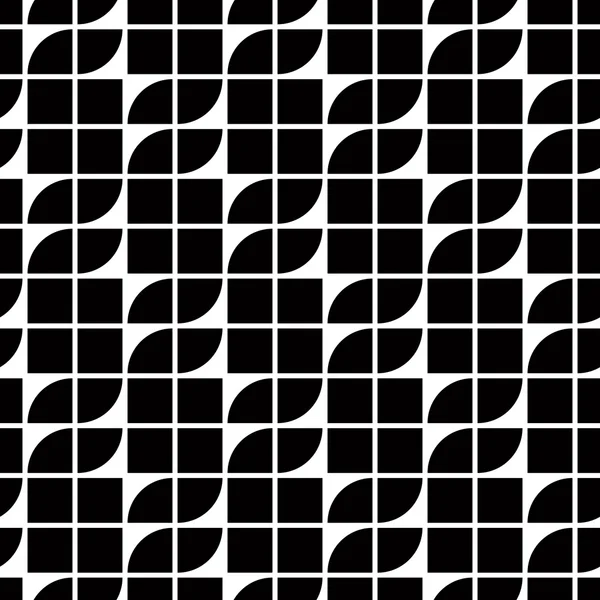 Antiguos azulejos sin costura, fondo vectorial monocromo . — Vector de stock