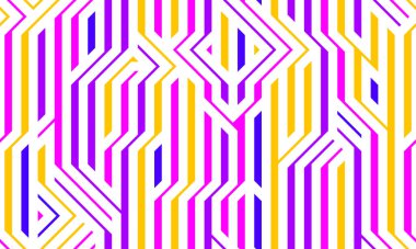 Teknik stil, düzgün olmayan doğrusal şablon vektörü, devre kartı çizgileri sonsuz arkaplan duvar kağıdı resmi, renkli geometrik tasarım tekno mikro resim.