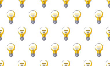 Ampuller pürüzsüz arkaplan, yaratıcı fikirler konsepti, yaratıcılar veya tasarımcılar için web sitesi, vektör duvar kağıdı veya web sitesi arka planı.