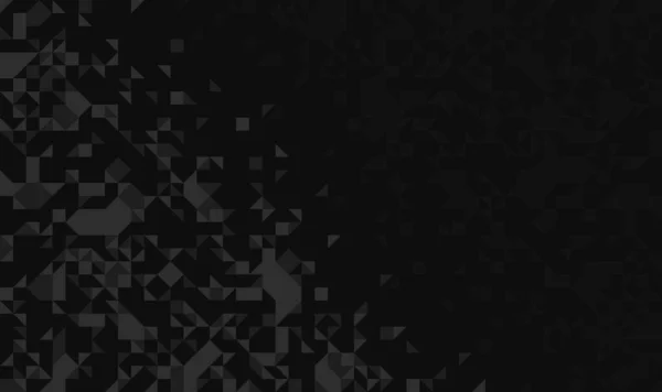 Abstrakcyjny Wektor Mozaiki Tło Czarny Szary Monochromatyczne Ilustracja Geometryczne Płytki — Wektor stockowy