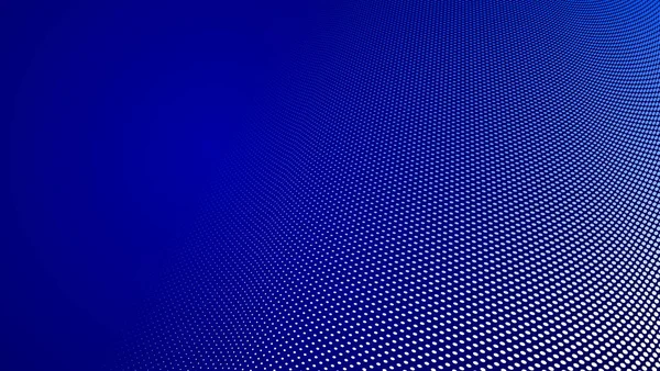 Dark Blue Dots Perspective Vector Abstract Background Multimedia Internet Information — Stockvektor