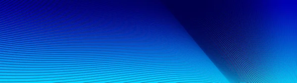 Blauwe Lijnen Perspectief Vector Abstracte Achtergrond Dynamisch Lineair Minimaal Ontwerp — Stockvector