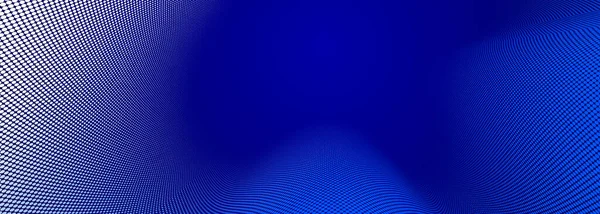 Dark Blue Dots Perspective Vector Abstract Background Multimedia Internet Information — Vector de stock