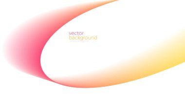 Eğimli vektör soyut arkaplan, kırmızı ve sarı dizayn eğrisi enerji hareketi ile dalgalı şekil akışı, 