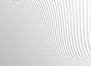 Doğrusal soyut arkaplan, vektör tasarımı perspektif, eğri ve dalga çizgileri hareket halinde, pürüzsüz ve yumuşak arkaplan.