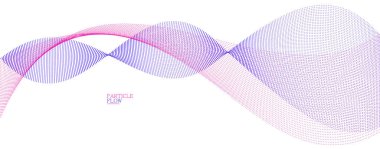 Pürüzsüz soyut arkaplan akışkan parçacık dizileri, ışık ve yumuşak vektör tasarımı, lüks stil illüstrasyon, hareket rüzgar etkisi.