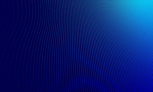 Linear Abstract Background Vector Design Lines Perspective Curve Wave Lines — Stockvektor