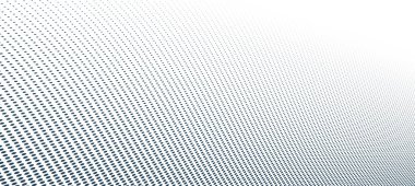 Kaybolan noktalar vektör soyut arkaplan siyah-beyaz minimal biçim ve metin için yer, teknoloji tema yarım ton gradyan hareket halinde, üç boyutlu perspektif.