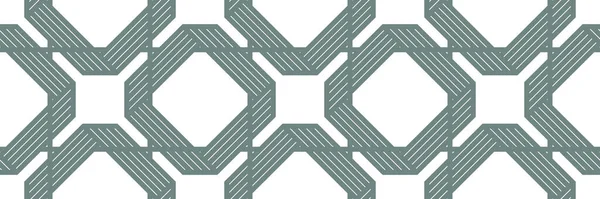 Geometrische Nahtlose Muster Vektor Trendige Vintage Fliesen Endlosen Hintergrund Geometrische — Stockvektor