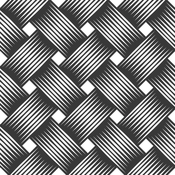 Tisser Motif Sans Couture Fond Linéaire Vectoriel Avec Texture Tissée — Image vectorielle