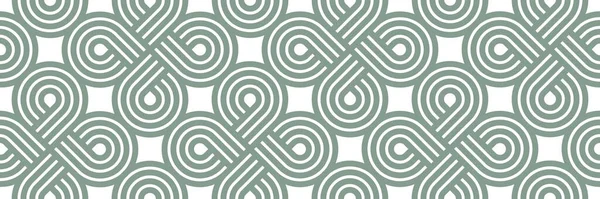 Геометрический Бесшовный Рисунок Векторная Модная Винтажная Мозаика Бесконечный Фон Геометрическая — стоковый вектор
