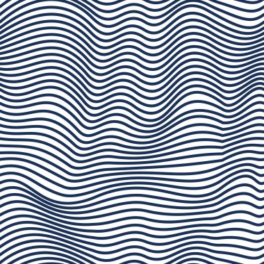 Optik illüzyonlu kusursuz çizgiler geometrik desen, paralel çizgili soyut operasyon sanatı minimal vektör arkaplan, duvar kağıdı veya web sitesi için çizgili tasarım.