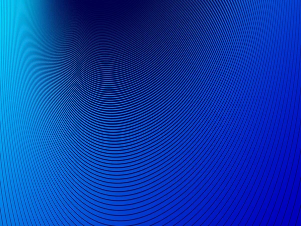 Blue Lines Perspective Vector Abstract Background Dynamic Linear Minimal Design — Stockvektor