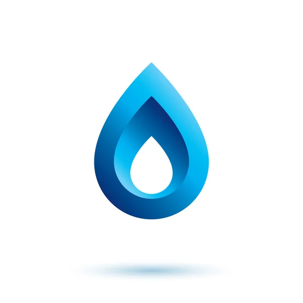 Ikona Wektora Świeżości Oceanu Stosowania Reklamie Wody Mineralnej Koncepcja Współistnienia — Wektor stockowy