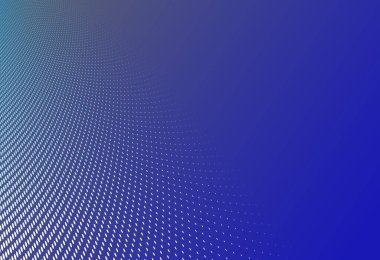 Kaybolan noktalar vektör soyut arkaplan koyu mavi minimal stil ve metin için yer, teknoloji tema yarım ton hareket eğrisi, üç boyutlu perspektif.